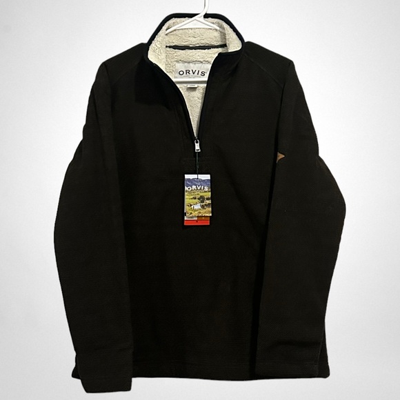 Orvis Shirts Orvis Fleece 4 Zip Pullover Mens Sz Medium New Poshmark